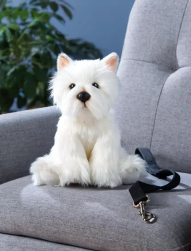 Alt view image 4 of 4 - Ganz Heritage Collection West Highland Terrier 12 inch Plush Stuffed Animal Toy
