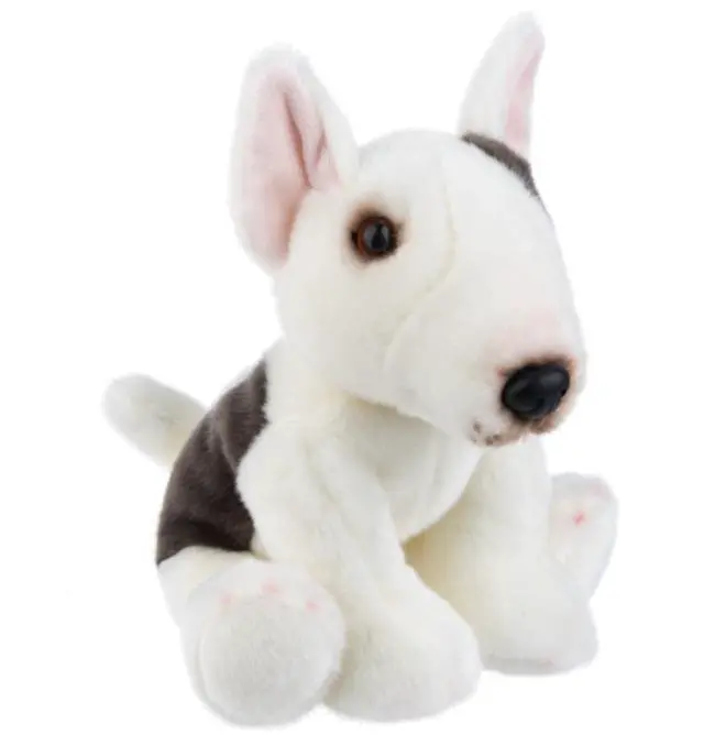 Alt view image 2 of 3 - Ganz Heritage Bull Terrier Dog 12 inch - Plush Stuffed Animal Toy