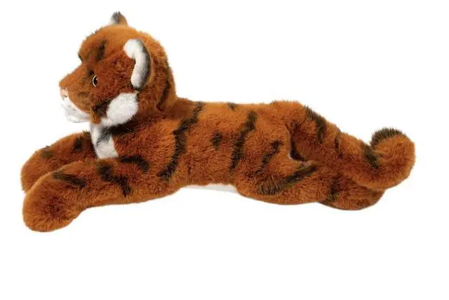 Alt view image 3 of 4 - Douglas Zeke DLux Tiger Stuffed Animal Plush, 20" long