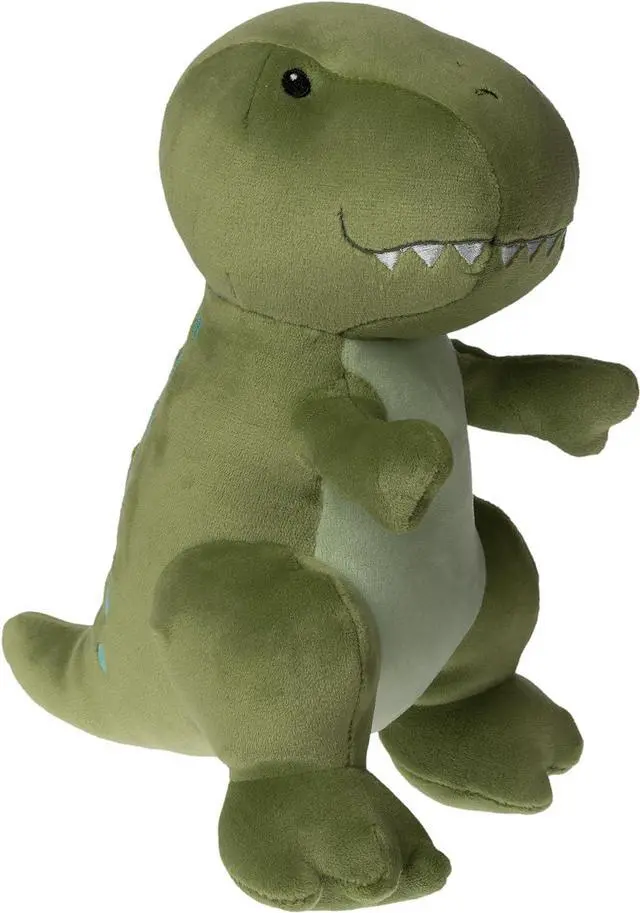 Main image of Mary Meyer Smootheez Stuffed Animal Soft Toy, 10-Inches, Green T Rex Dinosaur