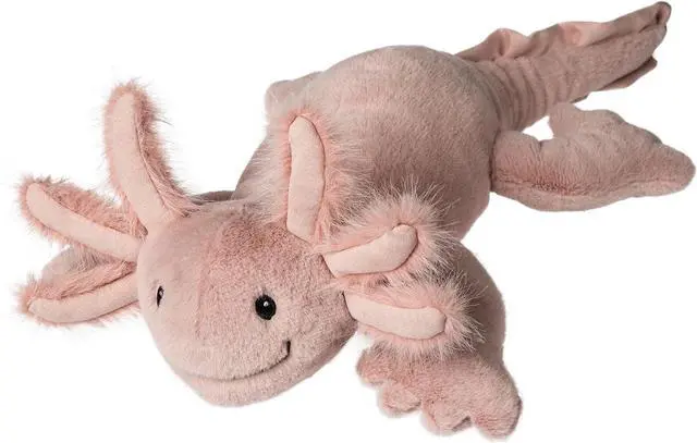 Main image of Mary Meyer Pink Axolotl Stuffed Animal Soft Toy, 14-Inches, Blush Pink Skwiggles