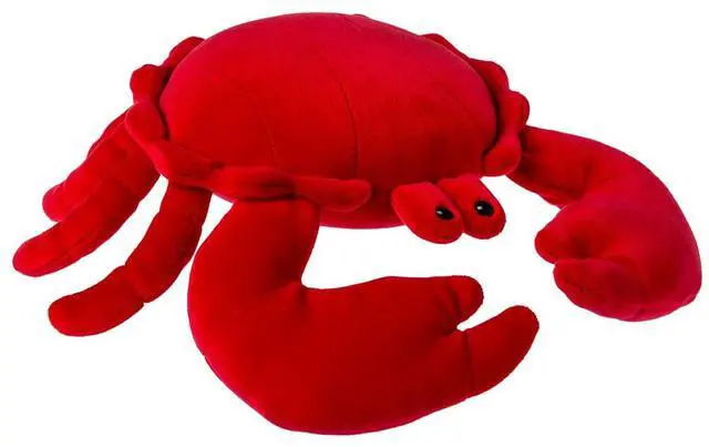 Main image of Mary Meyer Smootheez Stuffed Animal Soft Toy, 8-Inches, Red Crab
