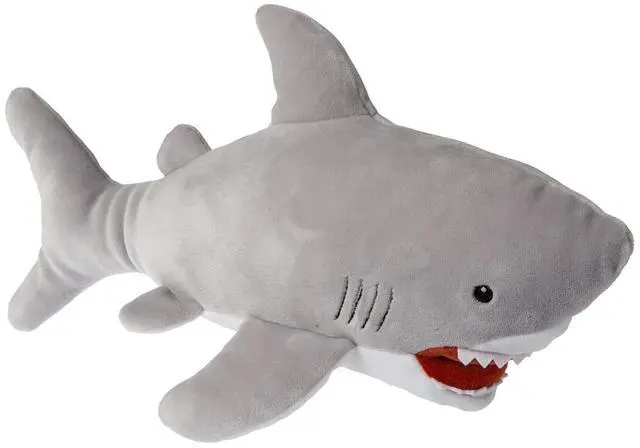 Main image of Mary Meyer Smootheez Stuffed Animal Soft Toy, 8-Inches, Shark