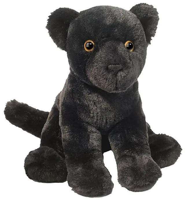 Main image of Douglas Ebonie Panther Soft Plush Stuffed Animal, 10"