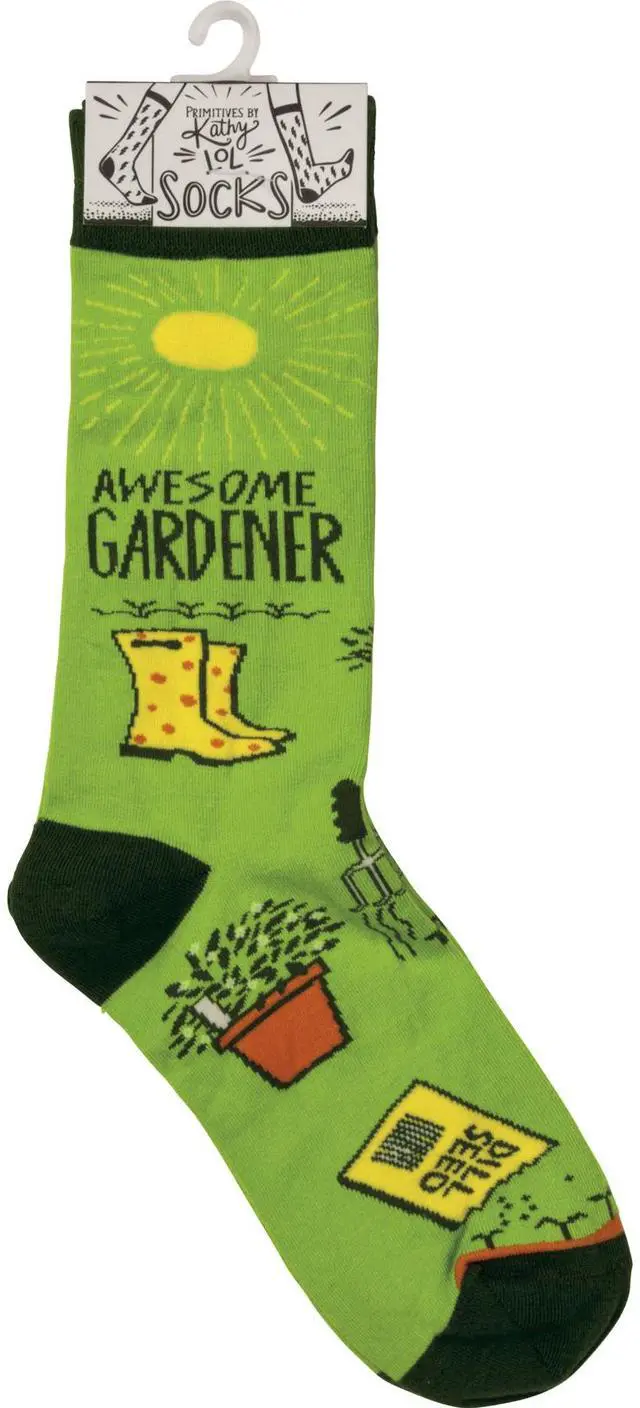 Alt view image 4 of 4 - Primitives By Kathy Socks - Awesome Gardener