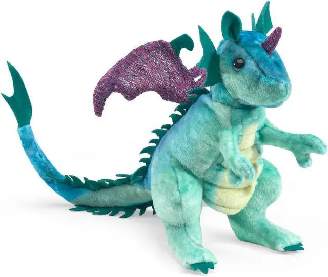 Alt view image 2 of 4 - Folkmanis Mini Dragon Finger Puppet