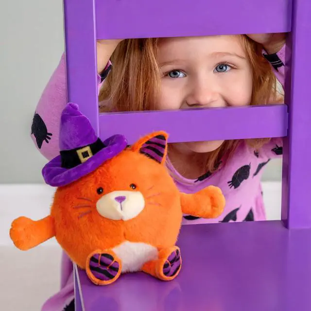Alt view image 4 of 4 - Mary Meyer Halloween Stuffed Animal Small Soft Toy, 5-Inches, Rolly Kitty Witch