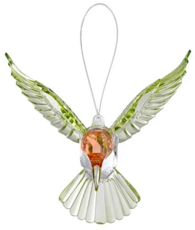 Alt view image 3 of 3 - Crystal Expressions Ganz Red Throated Hummingbird Ornament, ACRY-950, 4.5"