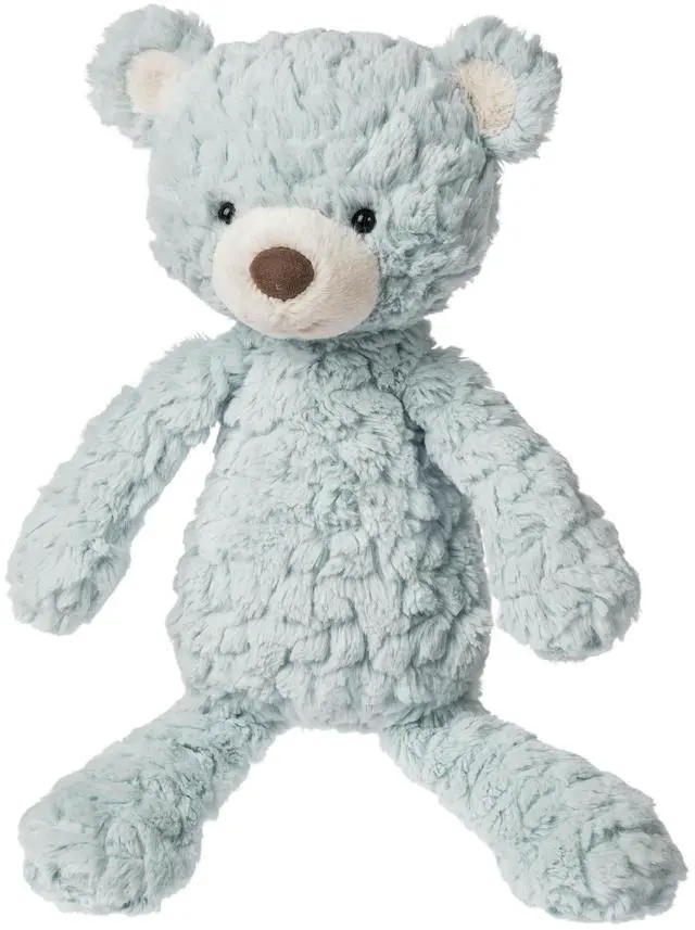 Main image of Mary Meyer Medium Putty Seafoam Blue Bear Soft Toy Plush Stuffed Animal, 17"