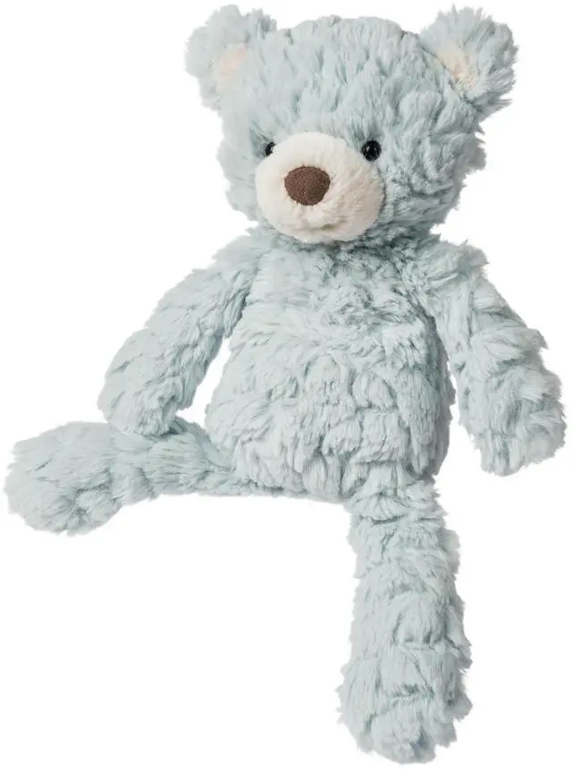 Main image of Mary Meyer Small Putty Seafoam Aqua Bear Soft Toy Plush Stuffed Animal, 11"