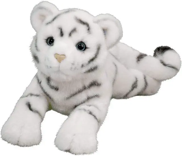 Main image of Douglas Zahara White Tiger Cub Plush Stuffed Animal, 20"