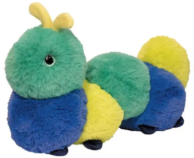 Main image of Douglas Crunchie Blue Caterpillar Soft Plush Stuffed Animal, 11"