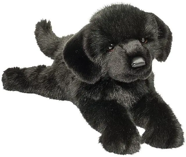 Main image of Douglas Jake Black Lab Dog Plush Stuffed Animal, 18"