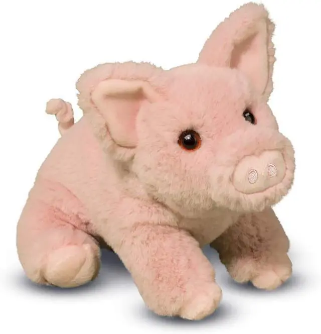 Main image of Douglas Pinkie Pink Pig Softie Plush Stuffed Animal, 11"