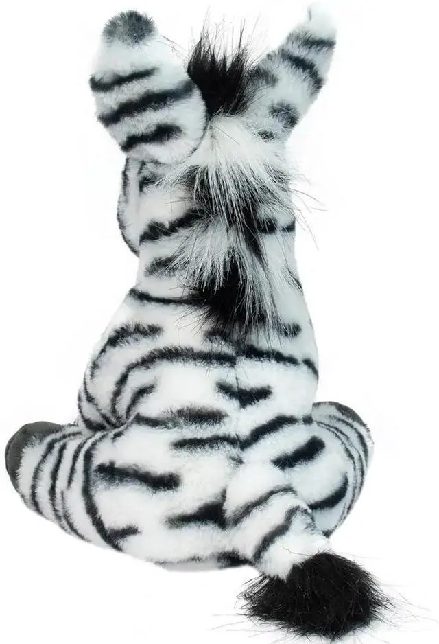 Alt view image 4 of 4 - Douglas Zadie Soft Zebra Plush Stuffed Animal, 10"