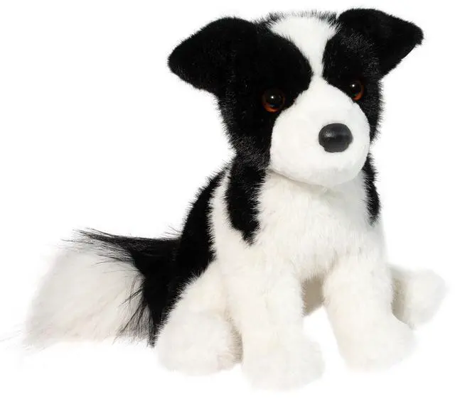 Main image of Douglas Cuddle Toys Herdie Soft Border Collie Plush Stuffed Animal, 11"