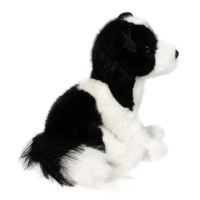 Alt view image 3 of 3 - Douglas Cuddle Toys Herdie Soft Border Collie Plush Stuffed Animal, 11"