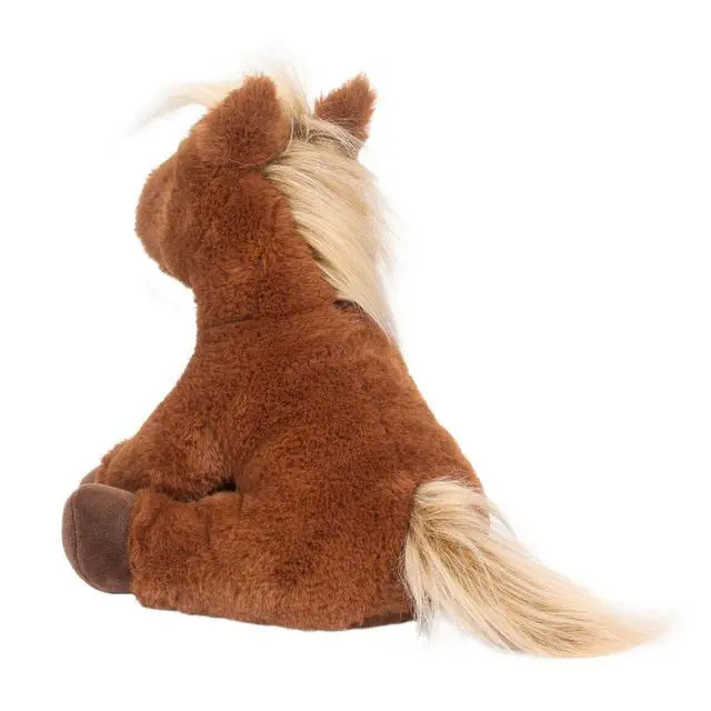 Alt view image 3 of 4 - Douglas Nellie Soft Horse Chestnut Plush Stuffed Animal, 10"
