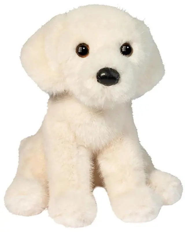 Main image of Douglas Ivoree White Lab Plush Stuffed Animal Toy, 12"