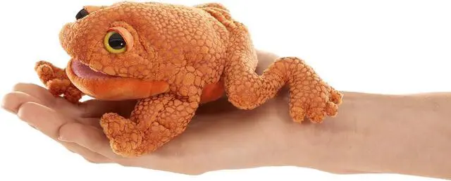 Main image of Folkmanis Mini Toad Finger Puppet