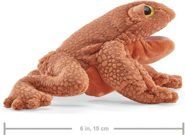 Alt view image 2 of 4 - Folkmanis Mini Toad Finger Puppet
