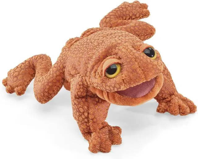 Alt view image 3 of 4 - Folkmanis Mini Toad Finger Puppet