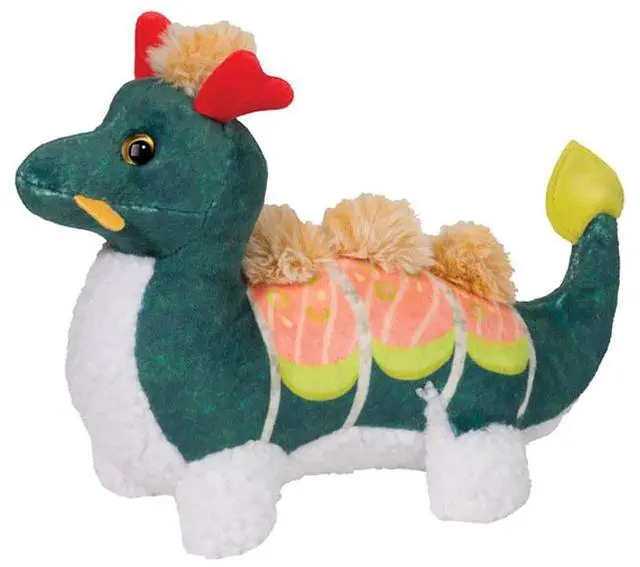 Main image of Douglas Toys Sesame Dragon Roll Plush Stuffed Animal, 8"