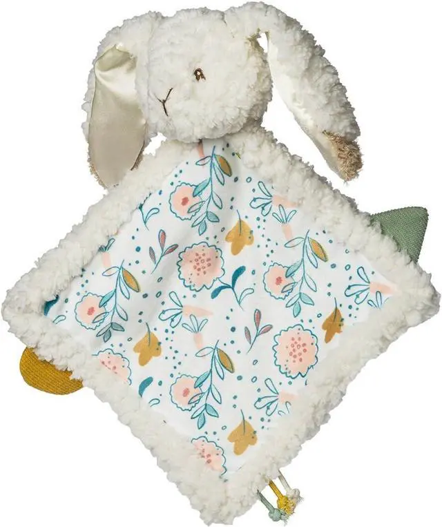 Main image of Mary Meyer Stuffed Animal Lovey Security Blanket, 12 x 12-Inches, Oatmeal Bunny