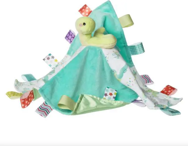 Alt view image 2 of 4 - Taggies Soothing Sensory Stuffed Animal Security Blanket, Sniggles Snake