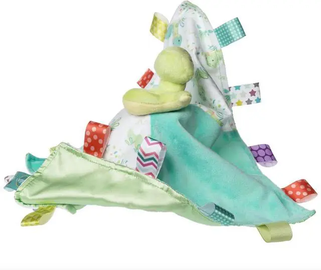 Alt view image 3 of 4 - Taggies Soothing Sensory Stuffed Animal Security Blanket, Sniggles Snake