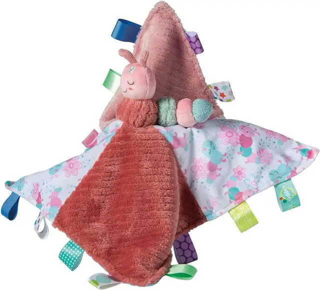 Main image of Mary Meyer Taggies Soothing Sensory Security Blanket, Camilla Caterpillar, 13"