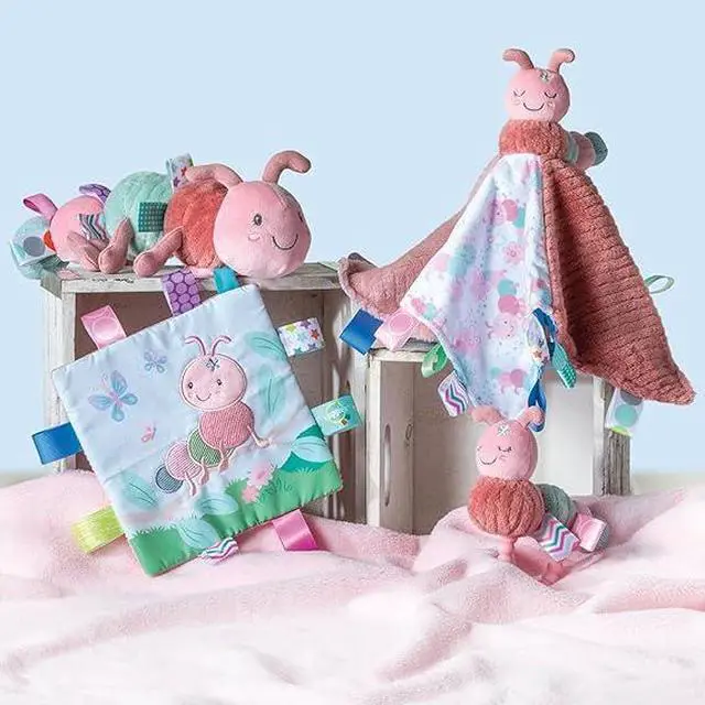 Alt view image 4 of 4 - Mary Meyer Taggies Stuffed Animal Soft Toy with Tags, 11", Camilla Caterpillar