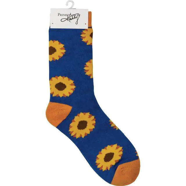 Alt view image 3 of 3 - Primitives by Kathy Box Sign & Pair of Socks Set - TGIF This Grandma is Fabulous