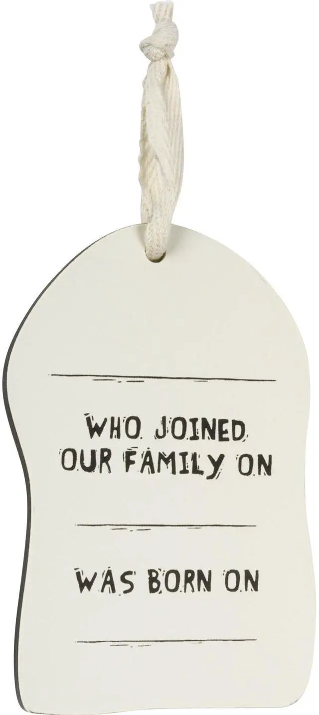 Alt view image 3 of 3 - Primitives by Kathy Wooden Hanging Ornament, 2-Sided - I Love My Black Lab