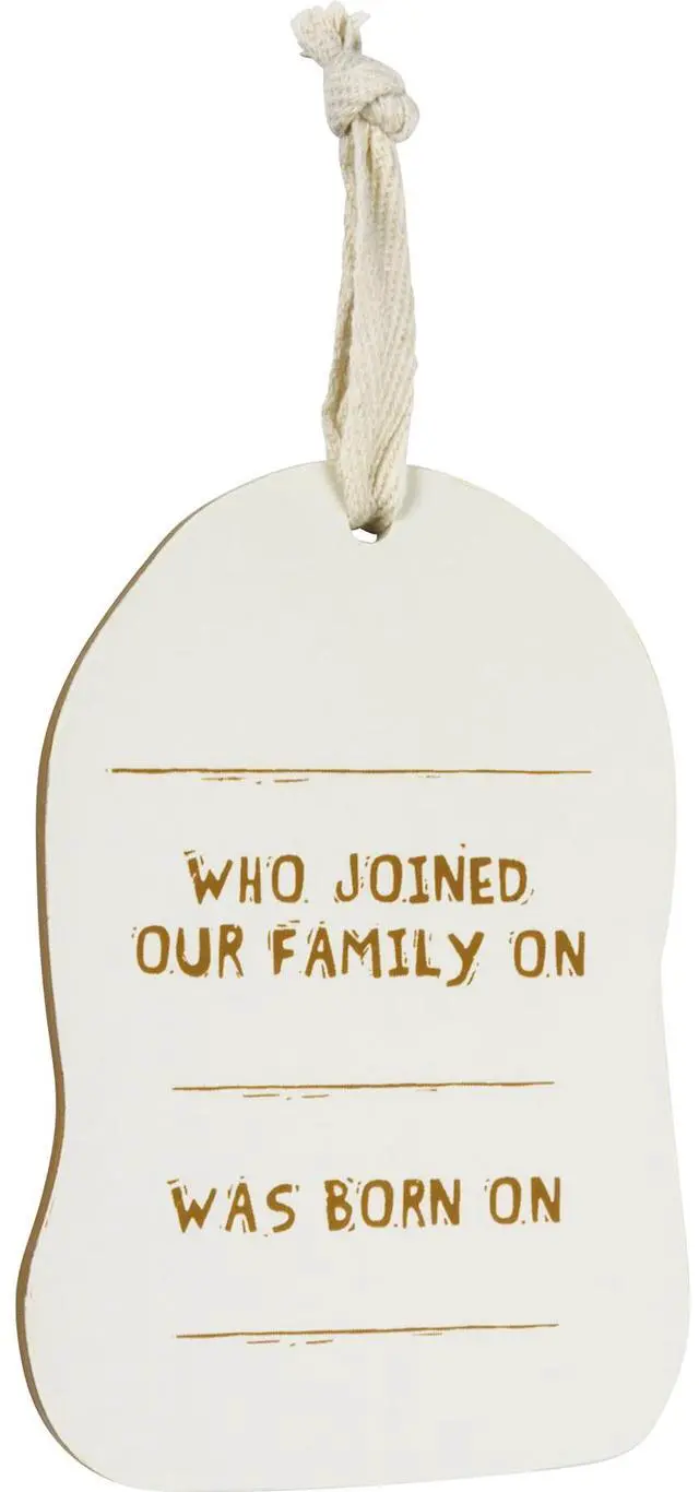 Alt view image 3 of 3 - Primitives by Kathy Wooden Hanging Ornament, 2-Sided - I Love My Goldendoodle