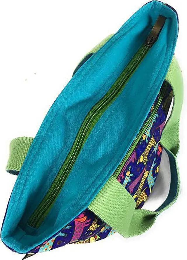 Alt view image 3 of 4 - Laurel Burch Canine Family Medium Tote Bag, 14.5" x 10" x 6.25"