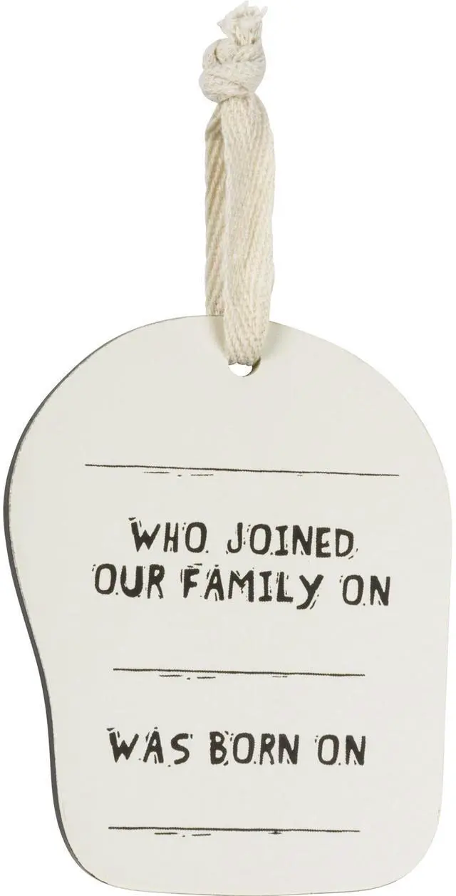 Alt view image 3 of 3 - Primitives by Kathy Wooden Hanging Ornament, 2-Sided - I Love My Dachshund