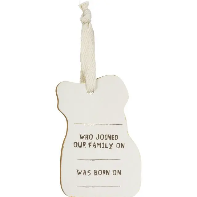 Alt view image 3 of 3 - Primitives by Kathy Wooden Hanging Ornament, 2-Sided - I Love My Corgi