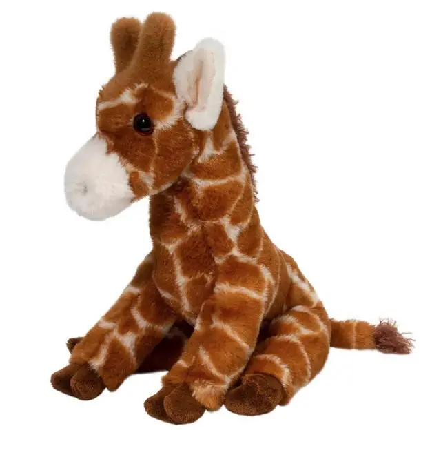 Alt view image 2 of 3 - Douglas Jessie Soft Giraffe Plush Stuffed Animal, 10" Tall