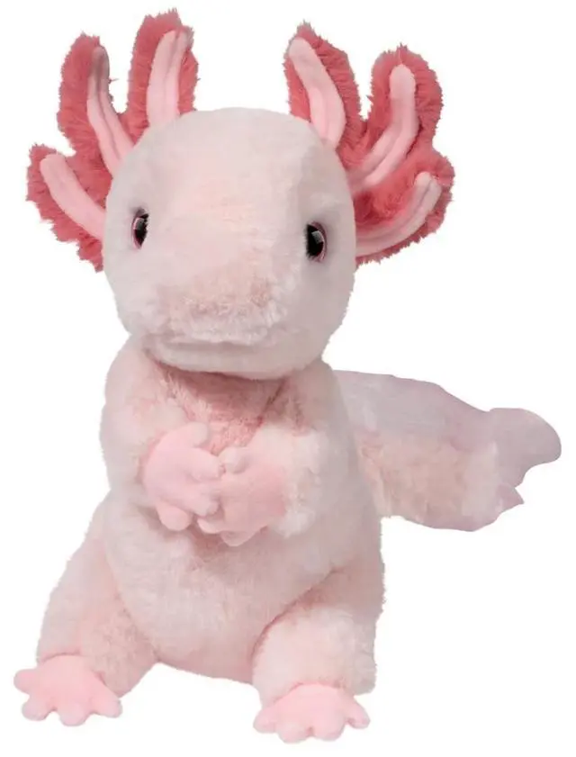 Main image of Douglas Luisa Pink Axolotl Plush Stuffed Animal, 11" Tall