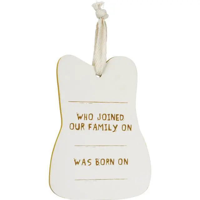 Alt view image 3 of 3 - Primitives by Kathy Wooden Hanging Ornament, 2-Sided - I Love My German Shepherd