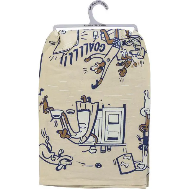 Alt view image 3 of 3 - Primitives by Kathy Dish Towel - Home Sweet Home, Dog Lover