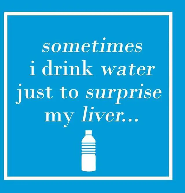 Main image of Paperproducts Design Beverage Napkin, Set of 20, Drink Water Surprise My Liver