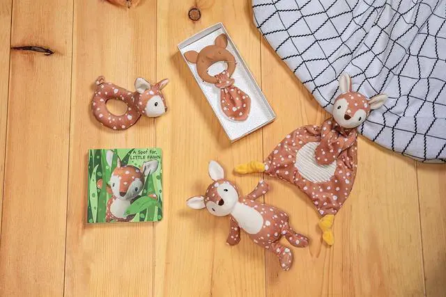 Alt view image 4 of 4 - Mary Meyer Leika Silicone Baby Teething Toy, 9-Inches, Little Fawn