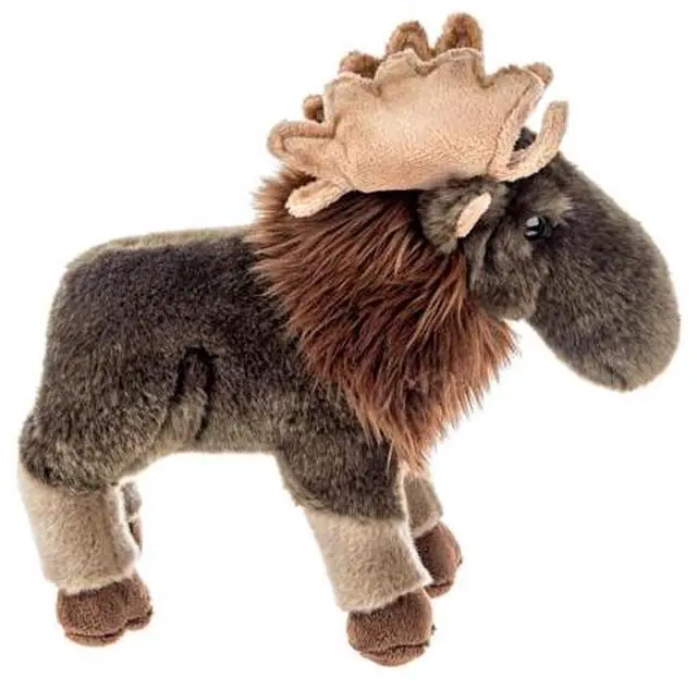 Alt view image 2 of 2 - Ganz Heritage H14996 Moose Plush Stuffed Animal Toy, 12-inch Length