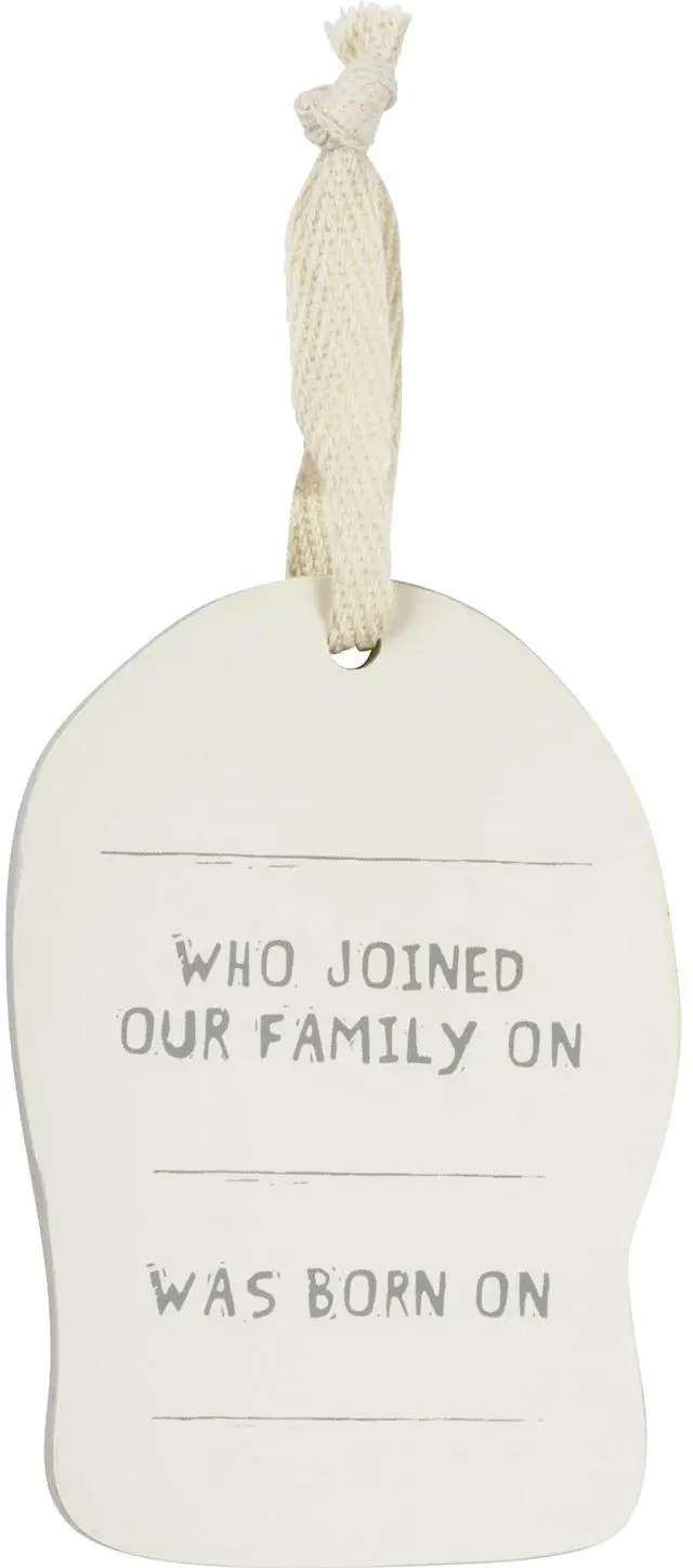 Alt view image 3 of 3 - Primitives by Kathy Wooden Hanging Ornament, 2-Sided - I Love My Poodle