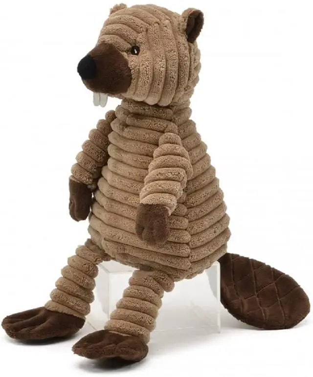 Main image of Kordy Jr. Plush Stuffed Animal Toy Beaver by Unipak - 12''