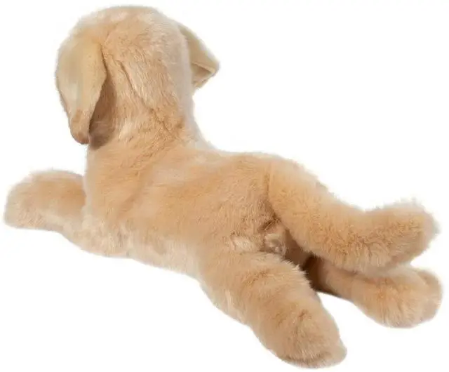 Alt view image 2 of 4 - Lettie DLUX 21" Yellow Lab Douglas Plush Stuffed Animal Labrador Retriever Pup