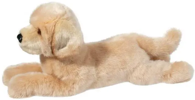 Alt view image 3 of 4 - Lettie DLUX 21" Yellow Lab Douglas Plush Stuffed Animal Labrador Retriever Pup