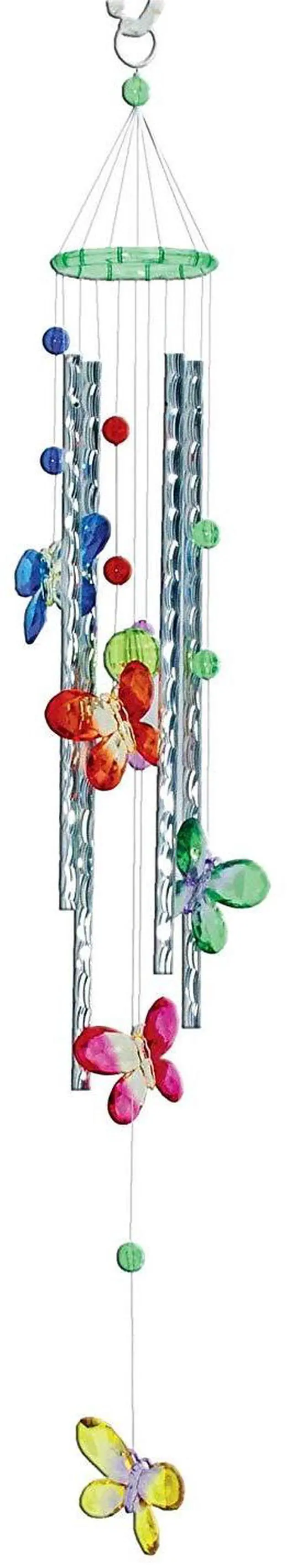 Main image of Spoontiques Butterfly Acrylic Wind Chime